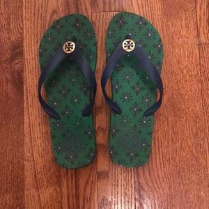 Tory Burch Size 7 Flip Flops